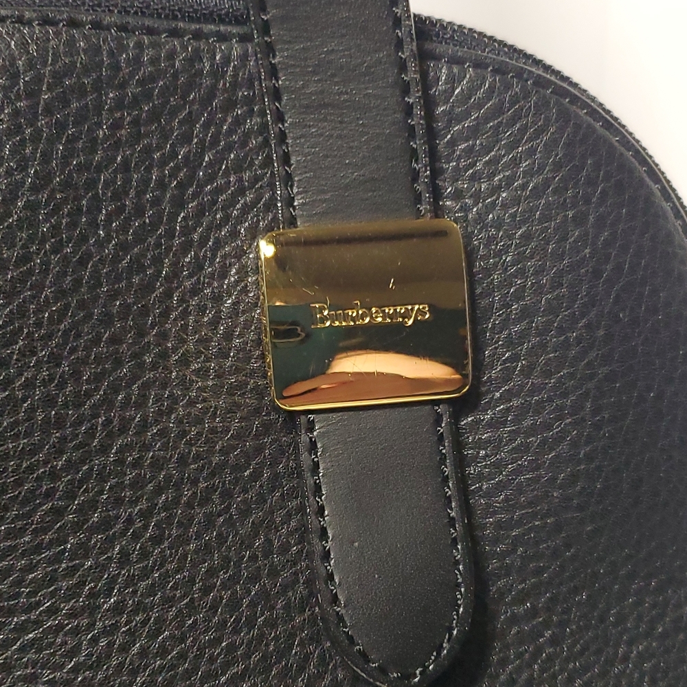 Authentic Vintage Burberry Plaid Interior Handbag With COA - Picture 3 of 15